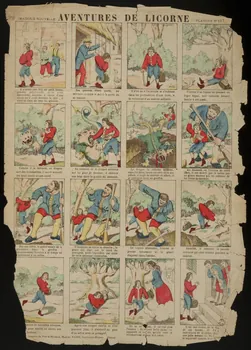 estampe AVENTURES DE LICORNE 1955.158.98 Photo