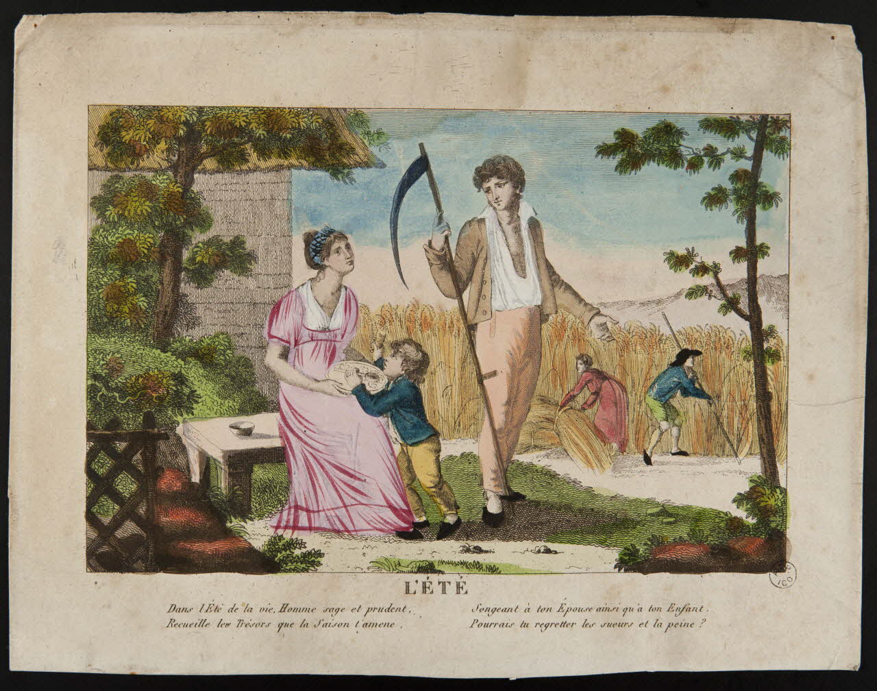 estampe L'ETE 1955.18.37 Photo