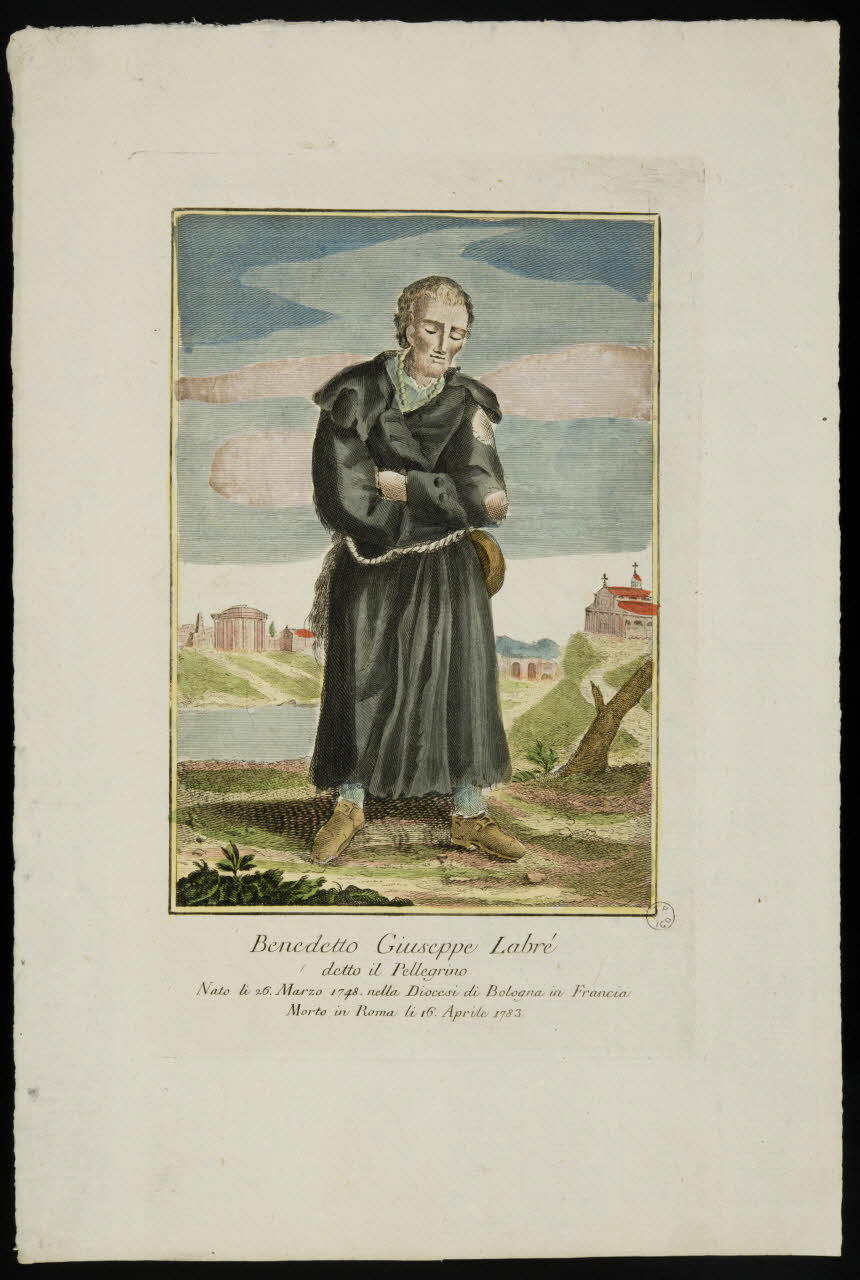 estampe Benedetto Giuseppe Labré 1955.31.16 Photo