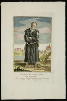 estampe Benedetto Giuseppe Labré 1955.31.16 Photo
