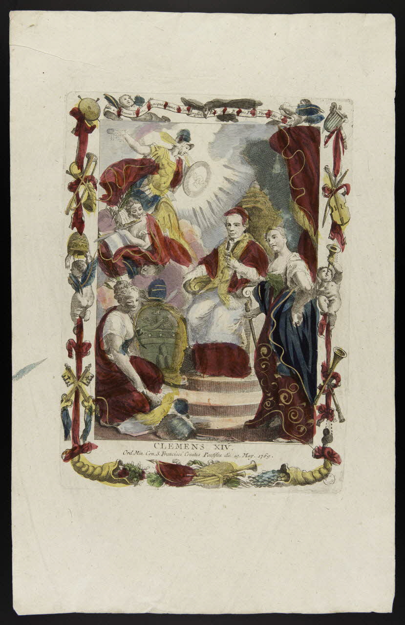 estampe CLEMENS XIV. 1955.31.20 Photo