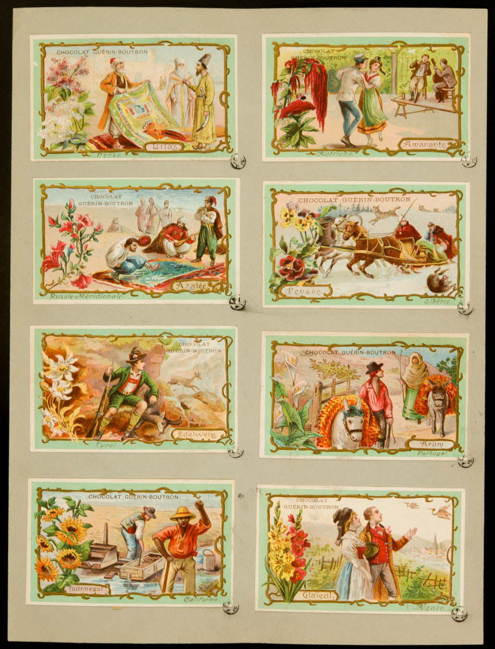carte réclame chromo 1955.4.1 Photo