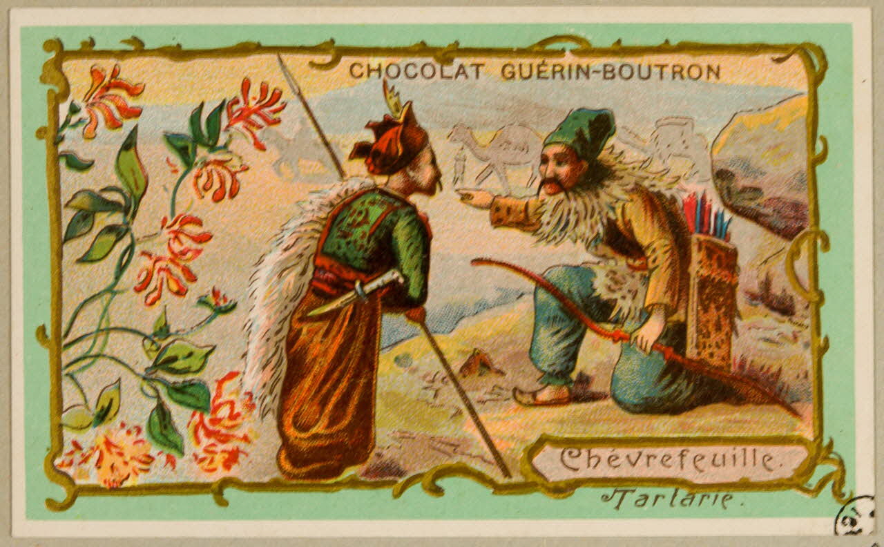 carte réclame chromo 1955.4.10 Photo