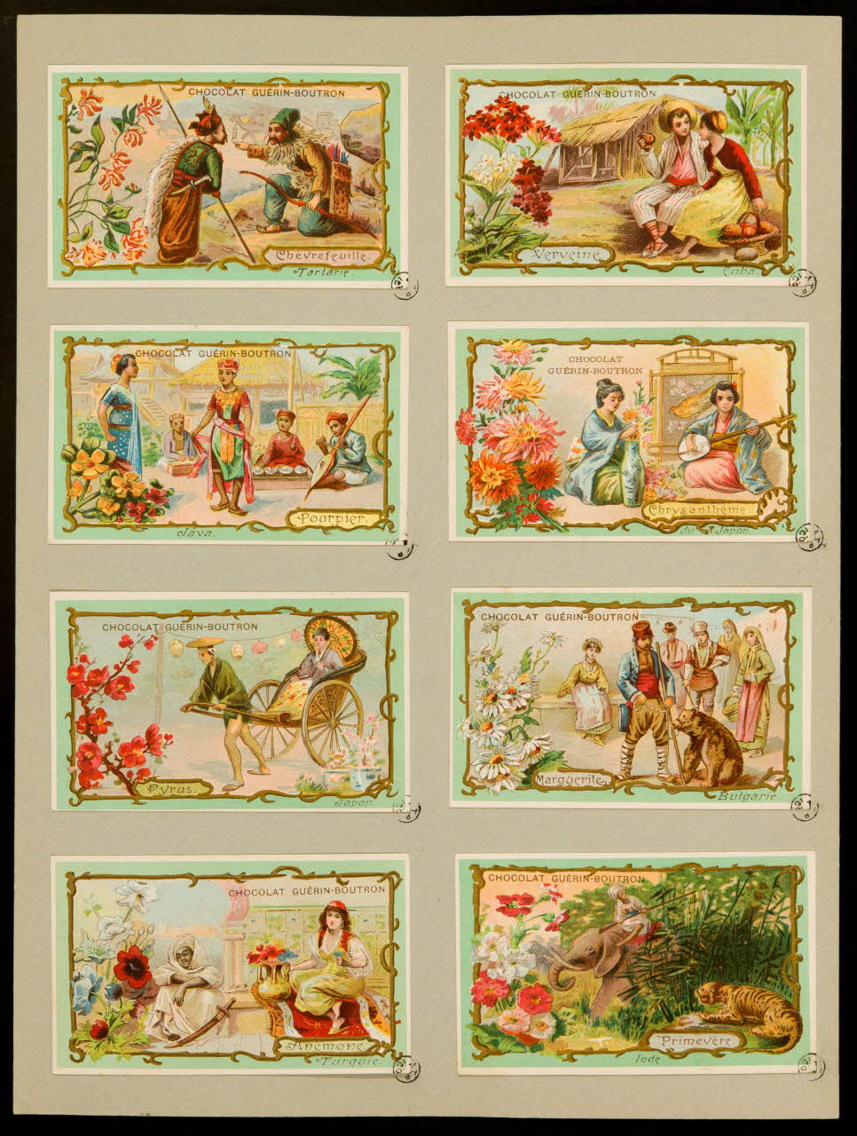 carte réclame chromo 1955.4.10 Photo