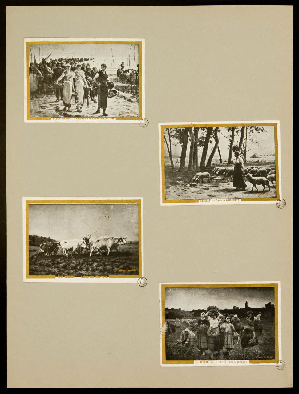 carte réclame chromo 1955.4.100 Photo