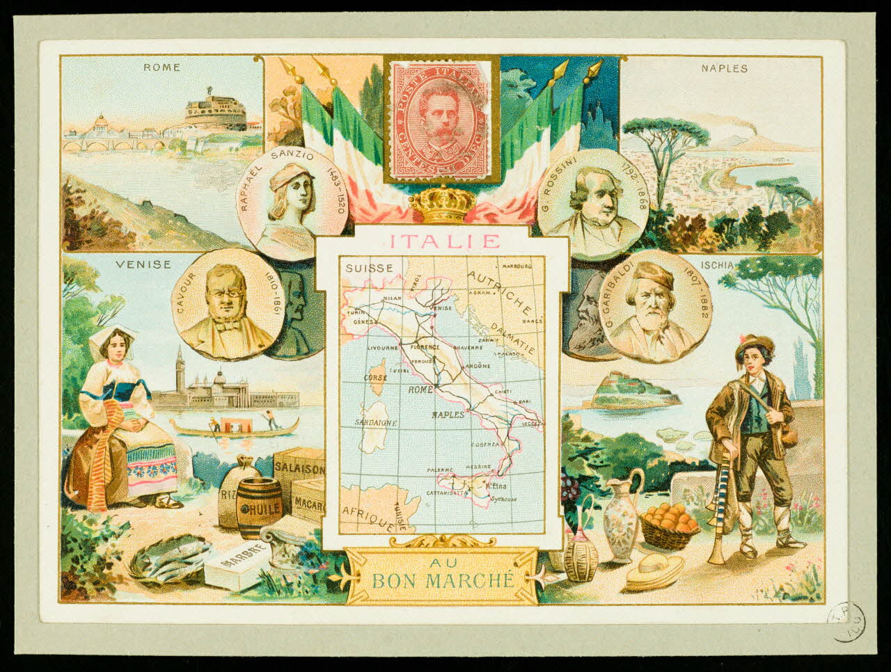 carte réclame chromo 1955.4.113 Photo