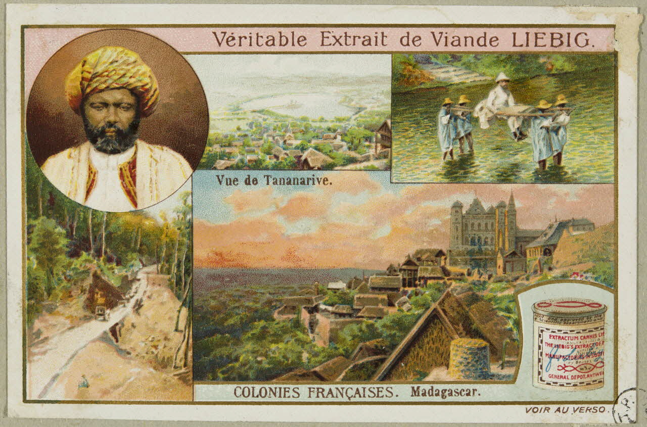 estampe COLONIES FRANCAISES. Madagascar. 1955.4.125 Photo