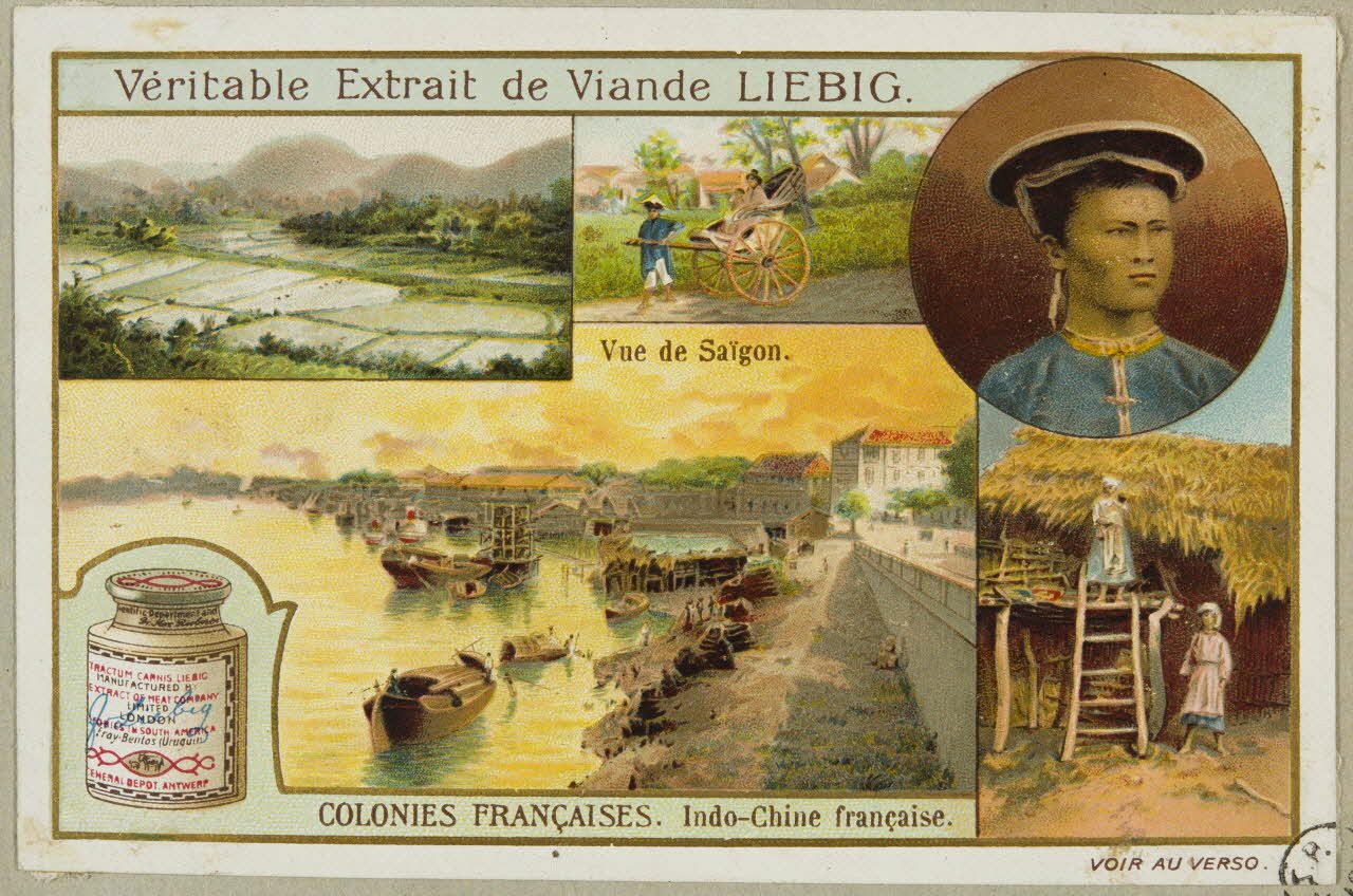 estampe COLONIES FRANCAISES. Indo-Chine française. 1955.4.128 Photo