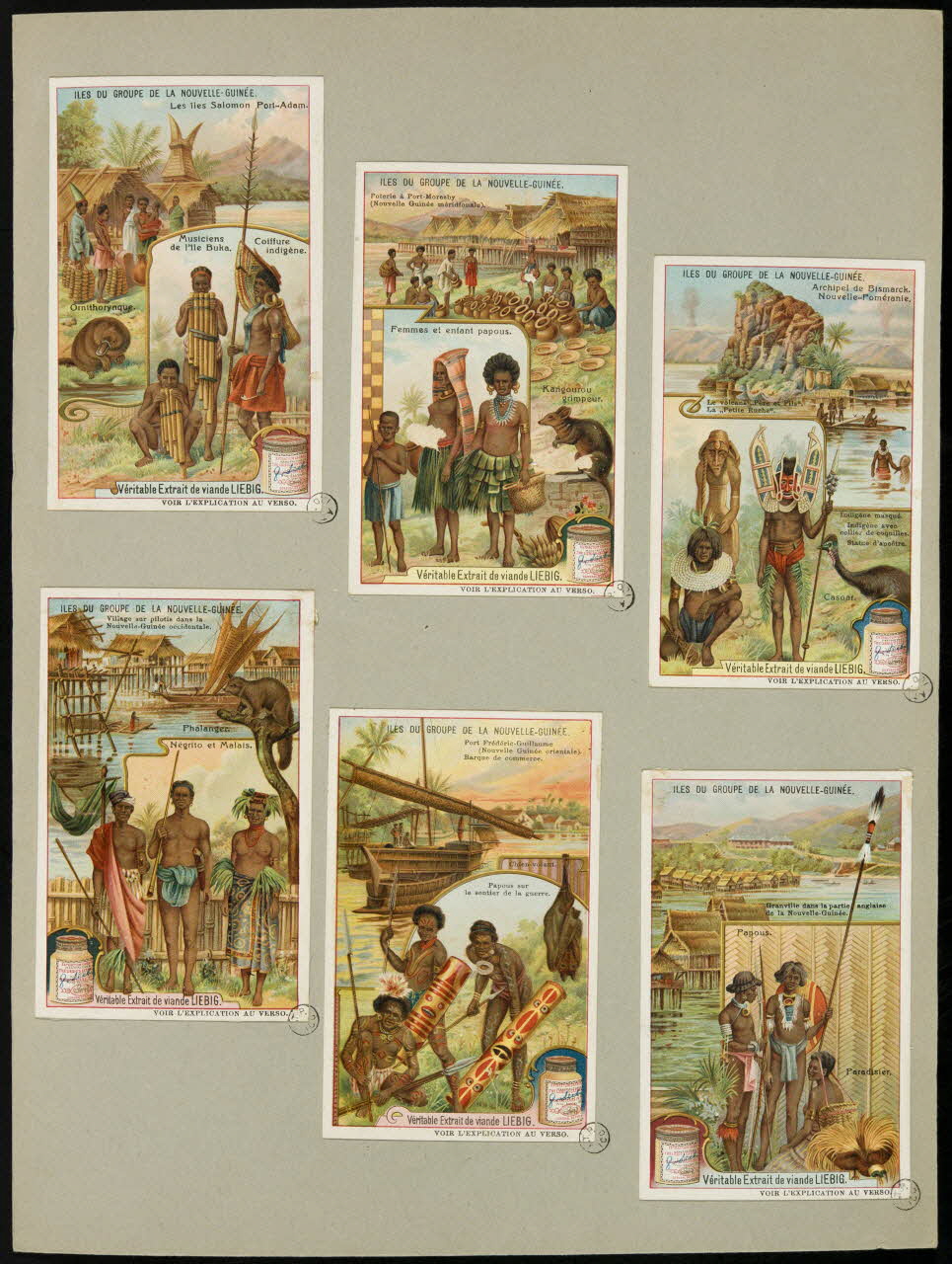estampe ILES DU GROUPE DE LA NOUVELLE-GUINEE.  Poterie à Port-Moresby 1955.4.130 Photo