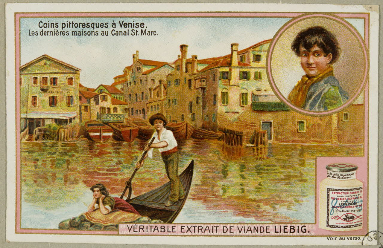 estampe Coins pittoresques à Venise.  Les dernières maisons au Canal St. Marc. 1955.4.135 Photo