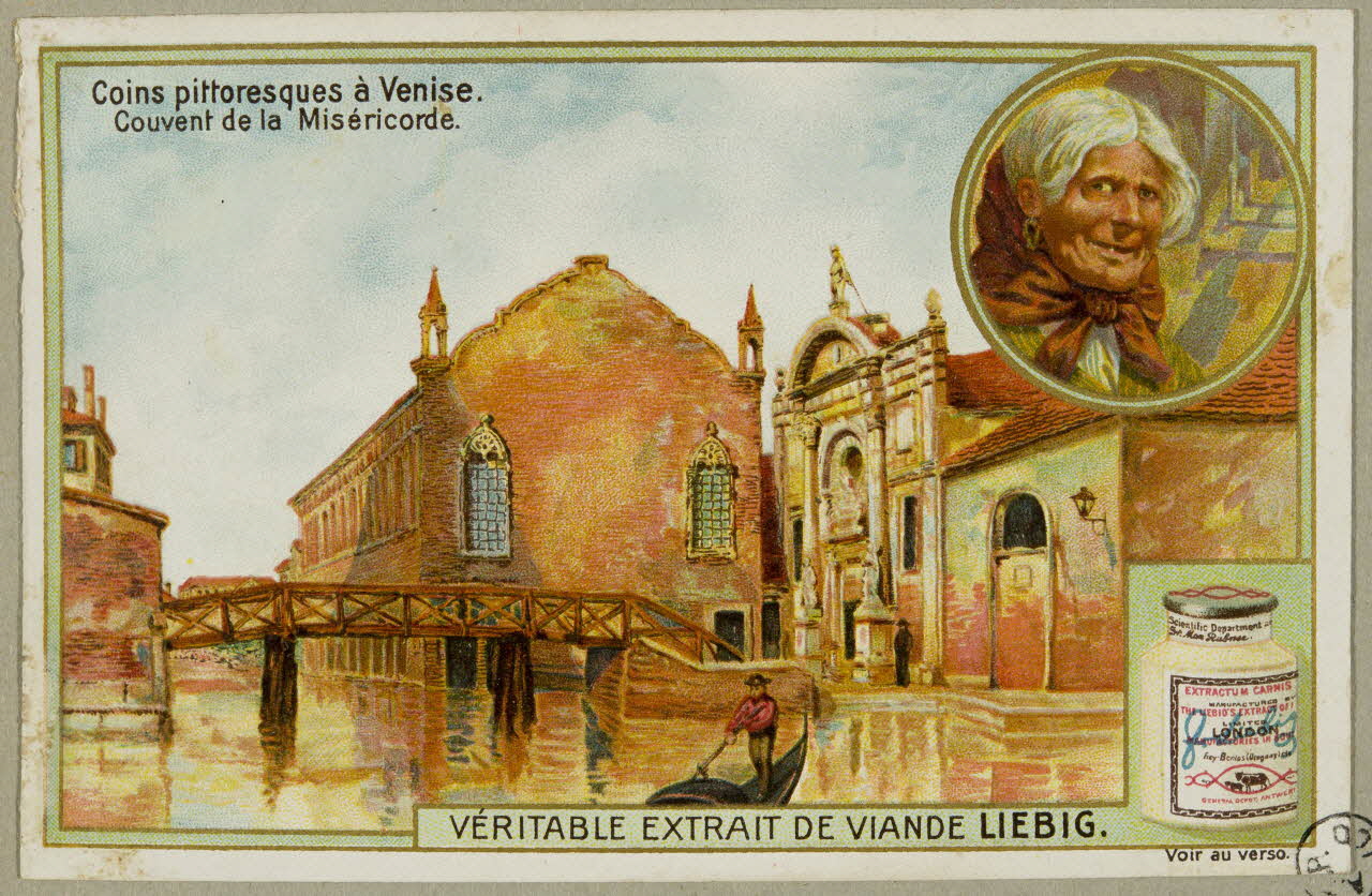 estampe Coins pittoresques à Venise.  Couvent de la Miséricorde. 1955.4.137 Photo