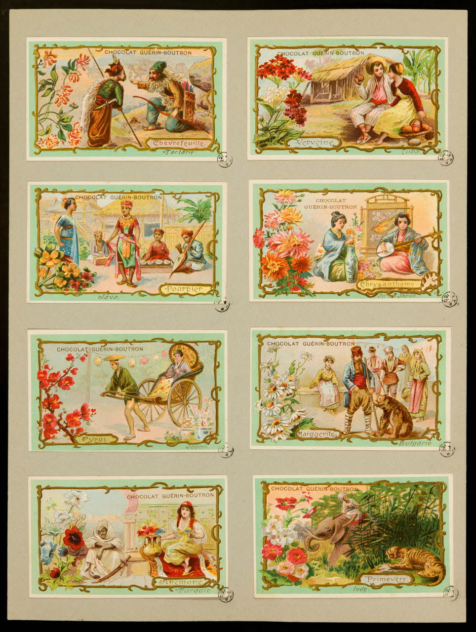 carte réclame chromo 1955.4.15 Photo