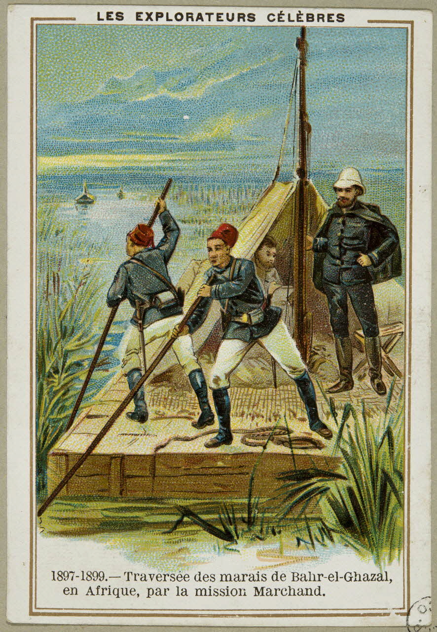 estampe LES EXPLORATEURS CELEBRES 1955.4.151 Photo