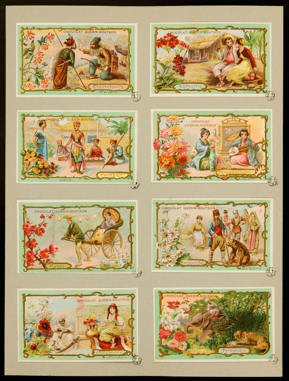 carte réclame chromo 1955.4.16 Photo