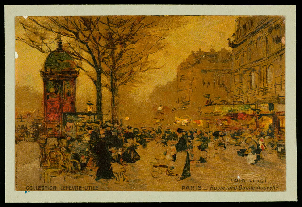 estampe PARIS - Boulevard Bonne-Nouvelle 1955.4.168 Photo