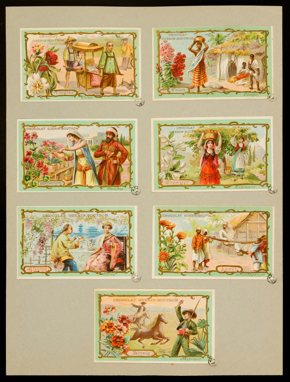 carte réclame chromo 1955.4.18 Photo