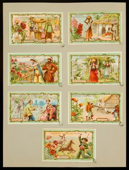 carte réclame chromo 1955.4.21 Photo