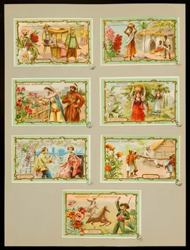 carte réclame chromo 1955.4.22 Photo