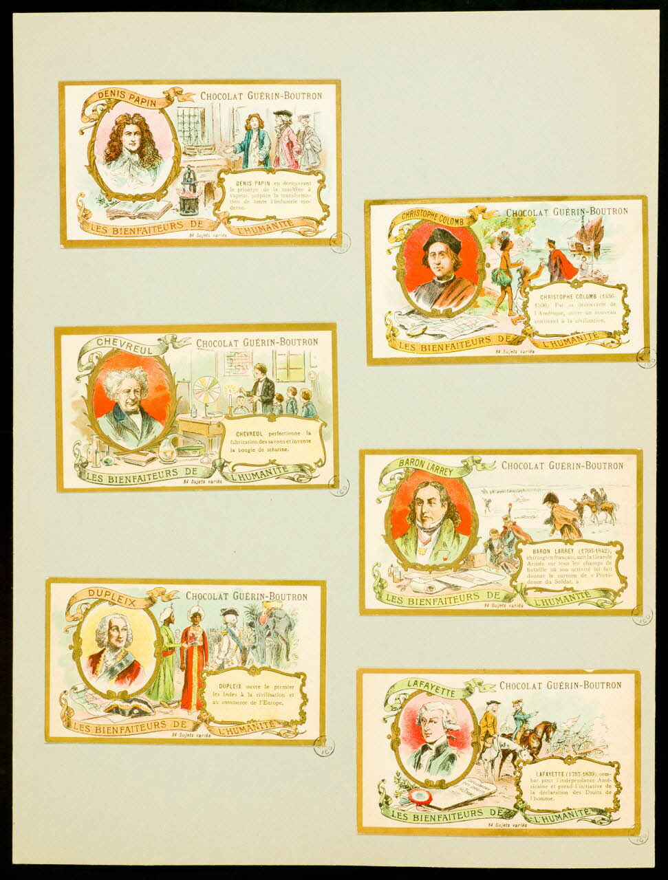 carte réclame chomo 1955.4.221 Photo