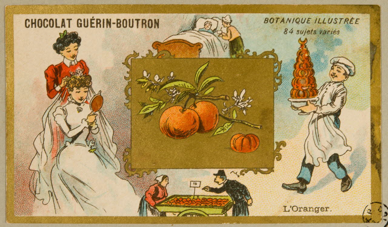 carte réclame chromo 1955.4.25 Photo