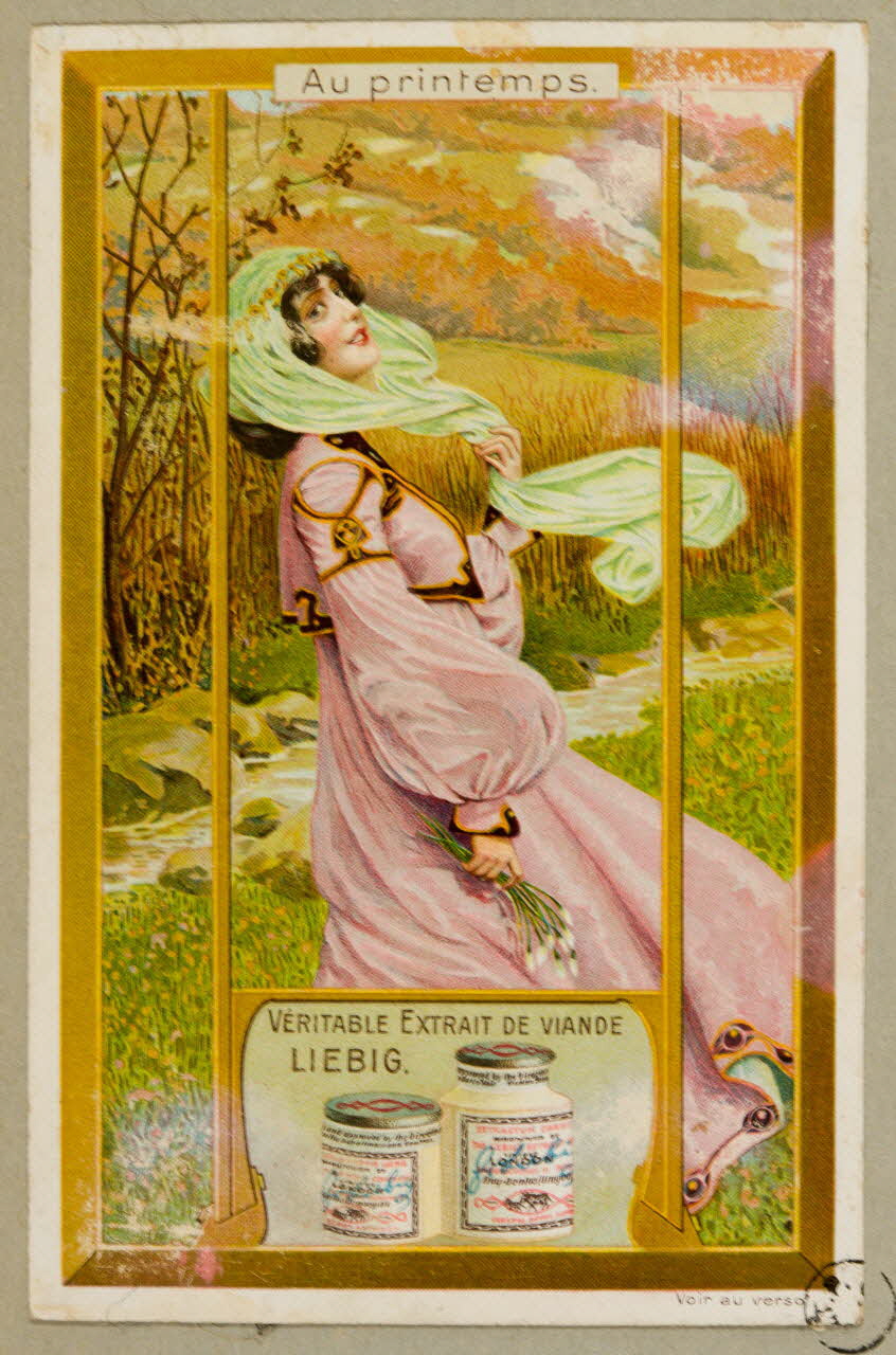 carte réclame chromo 1955.4.47 Photo