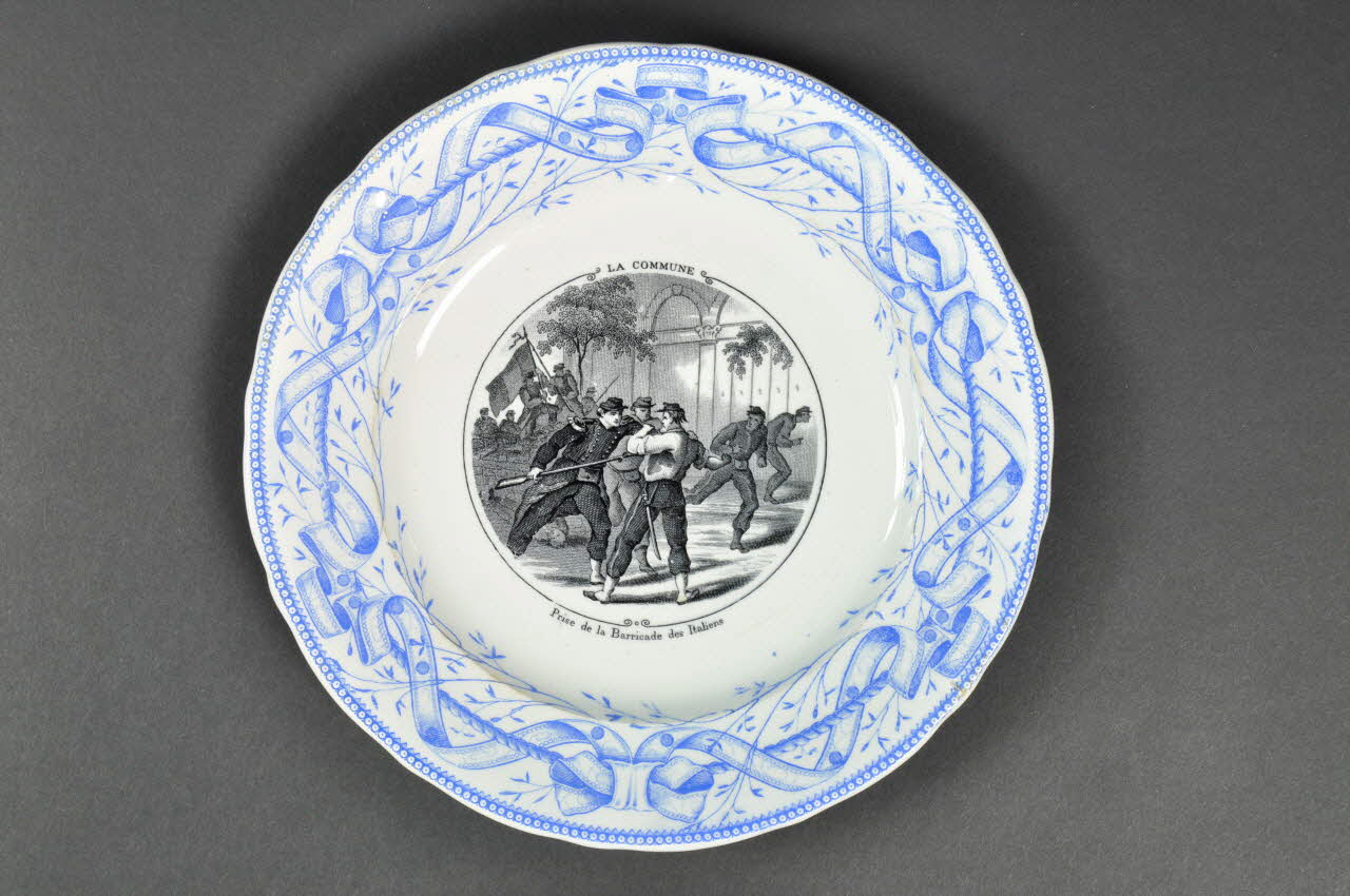 assiette La Commune 1968.60.28 Photo Mucem