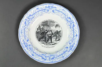 assiette La Commune 1968.60.28 Photo Mucem