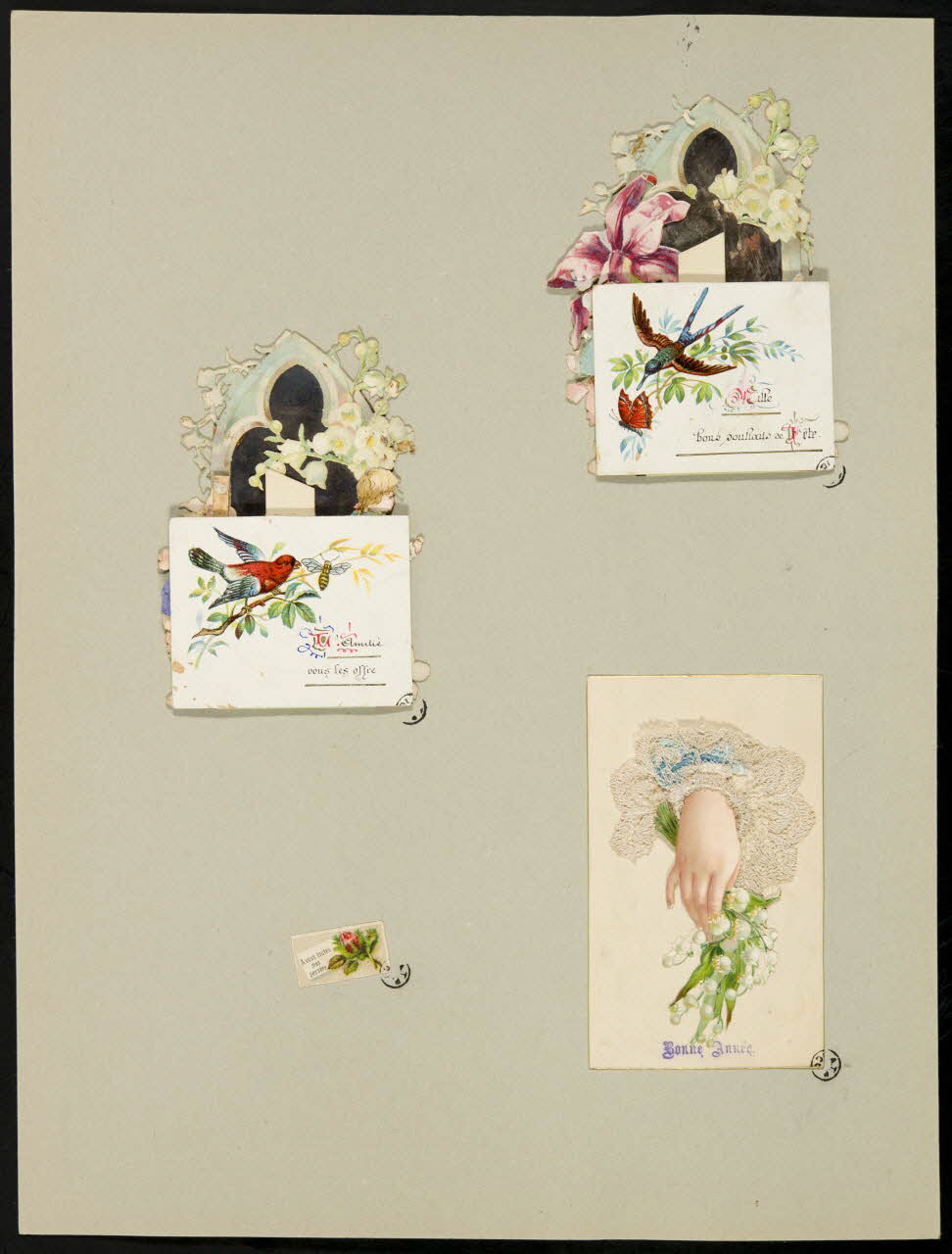 carte de voeux chromo 1955.4.605 Photo