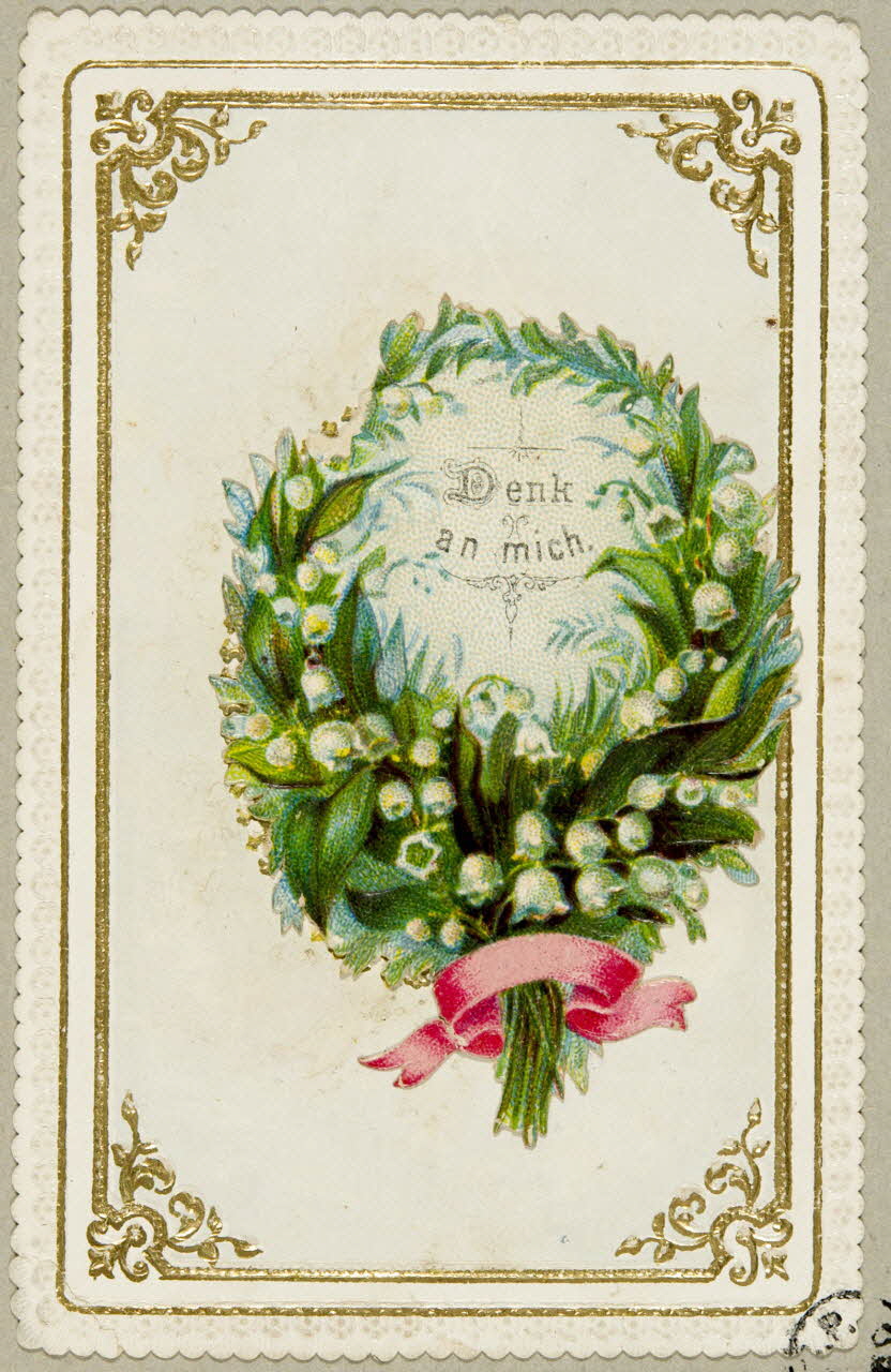 carte de voeux chromo 1955.4.613 Photo
