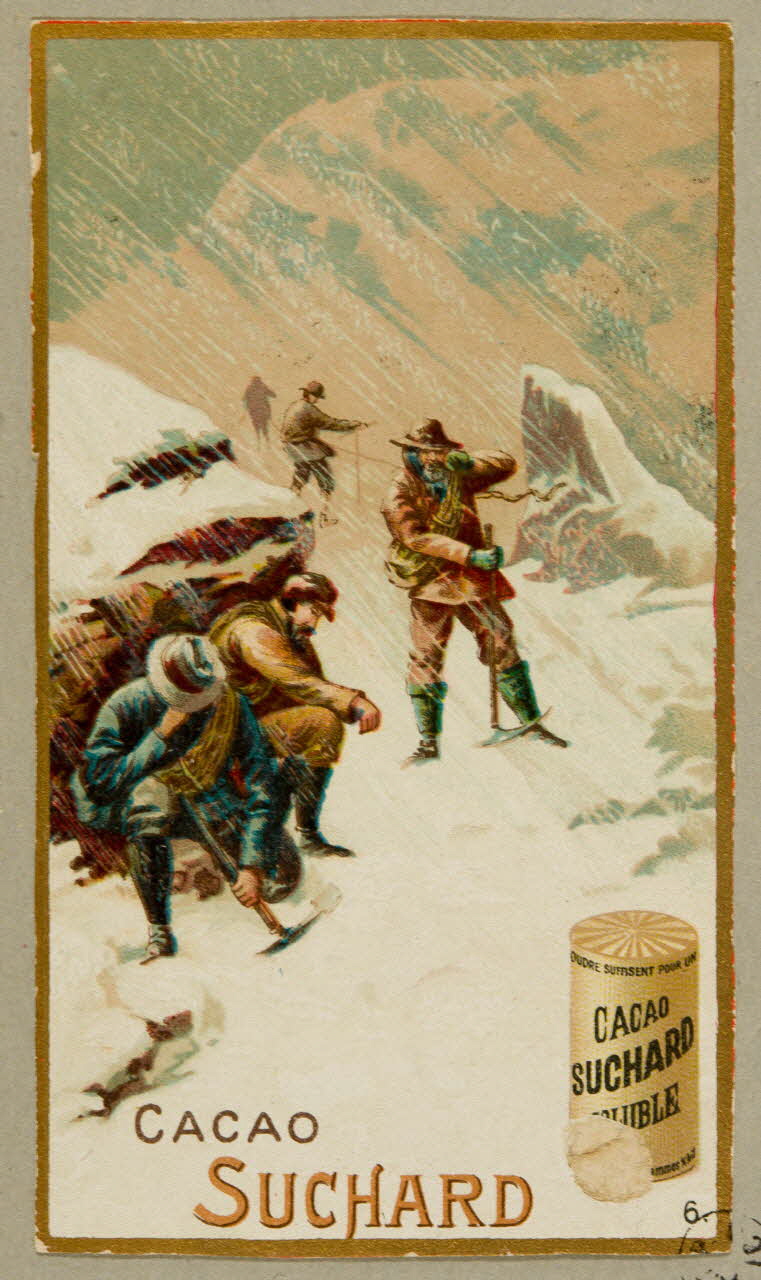 carte réclame chromo 1955.4.63 Photo