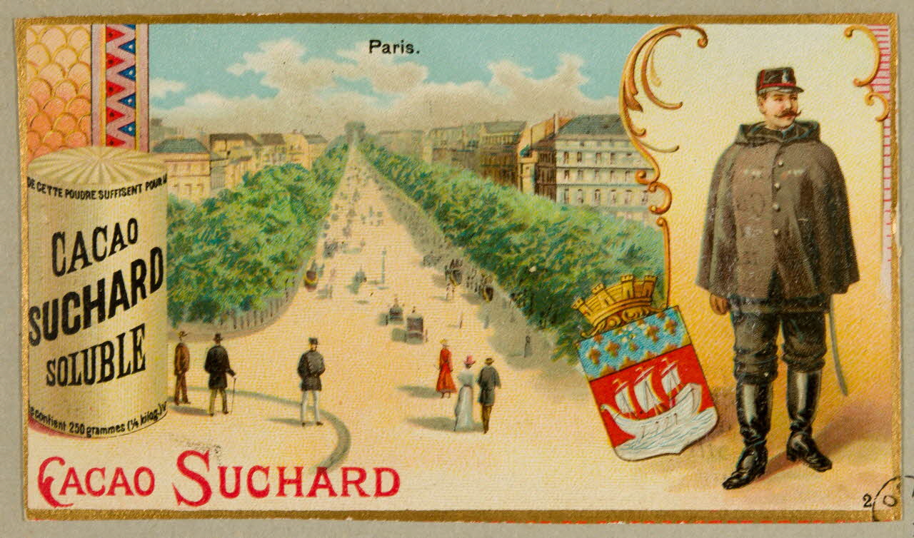 carte réclame chromo 1955.4.75 Photo