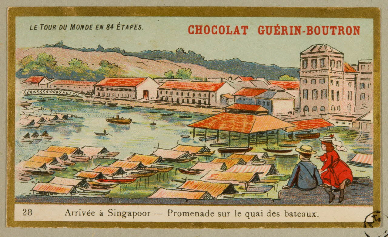 carte réclame chromo 1955.4.85 Photo