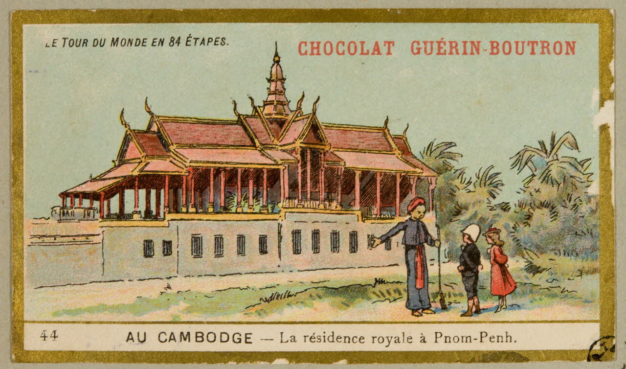 carte réclame chromo 1955.4.87 Photo