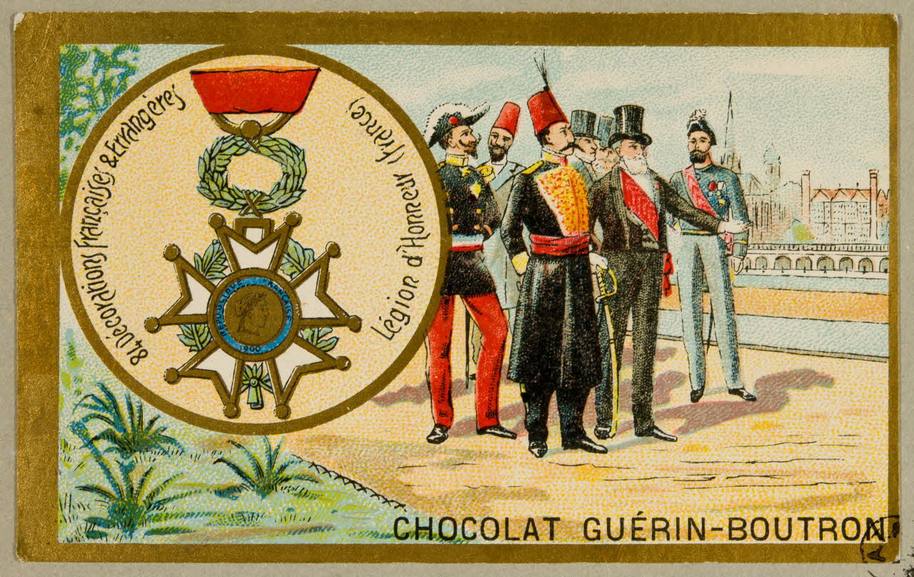 carte réclame chromo 1955.4.90 Photo