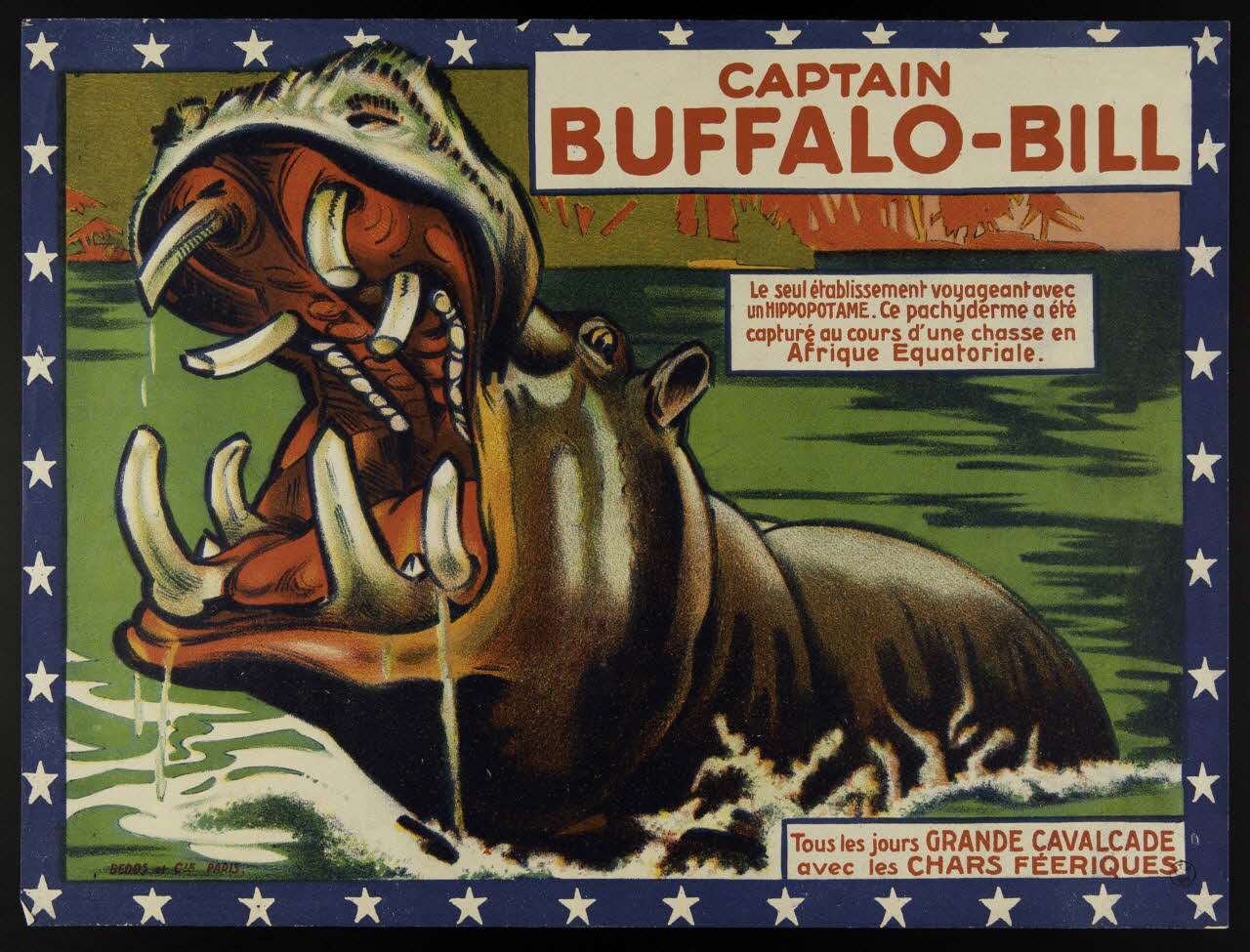 affiche CAPTAIN  BUFFALO-BILL 1955.46.100 Photo