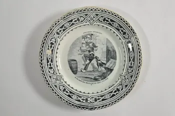 assiette plate 1968.60.7 Photo Mucem