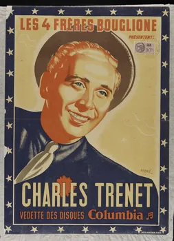 affiche CHARLES TRENET 1955.46.117 Photo