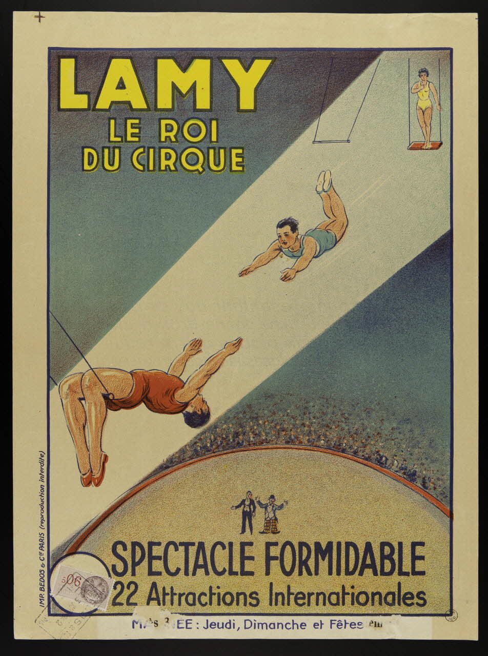 affiche LAMY  LE ROI  DU CIRQUE 1955.46.145 Photo
