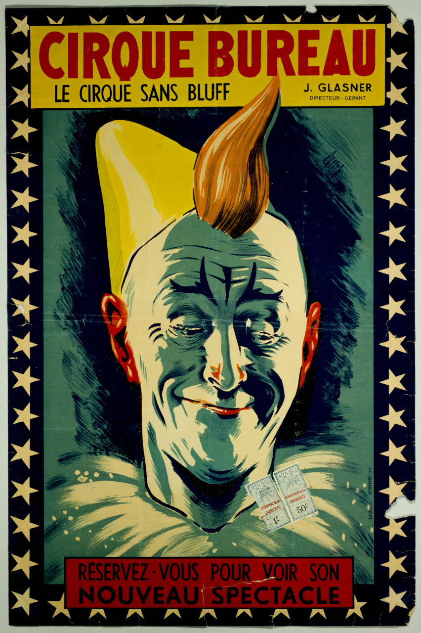 affiche CIRQUE BUREAU 1955.46.146 Photo