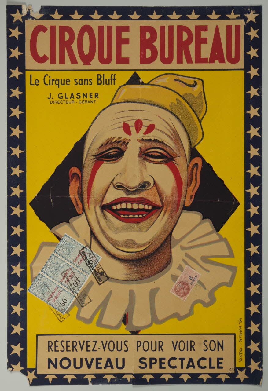 affiche CIRQUE BUREAU 1955.46.148 Photo