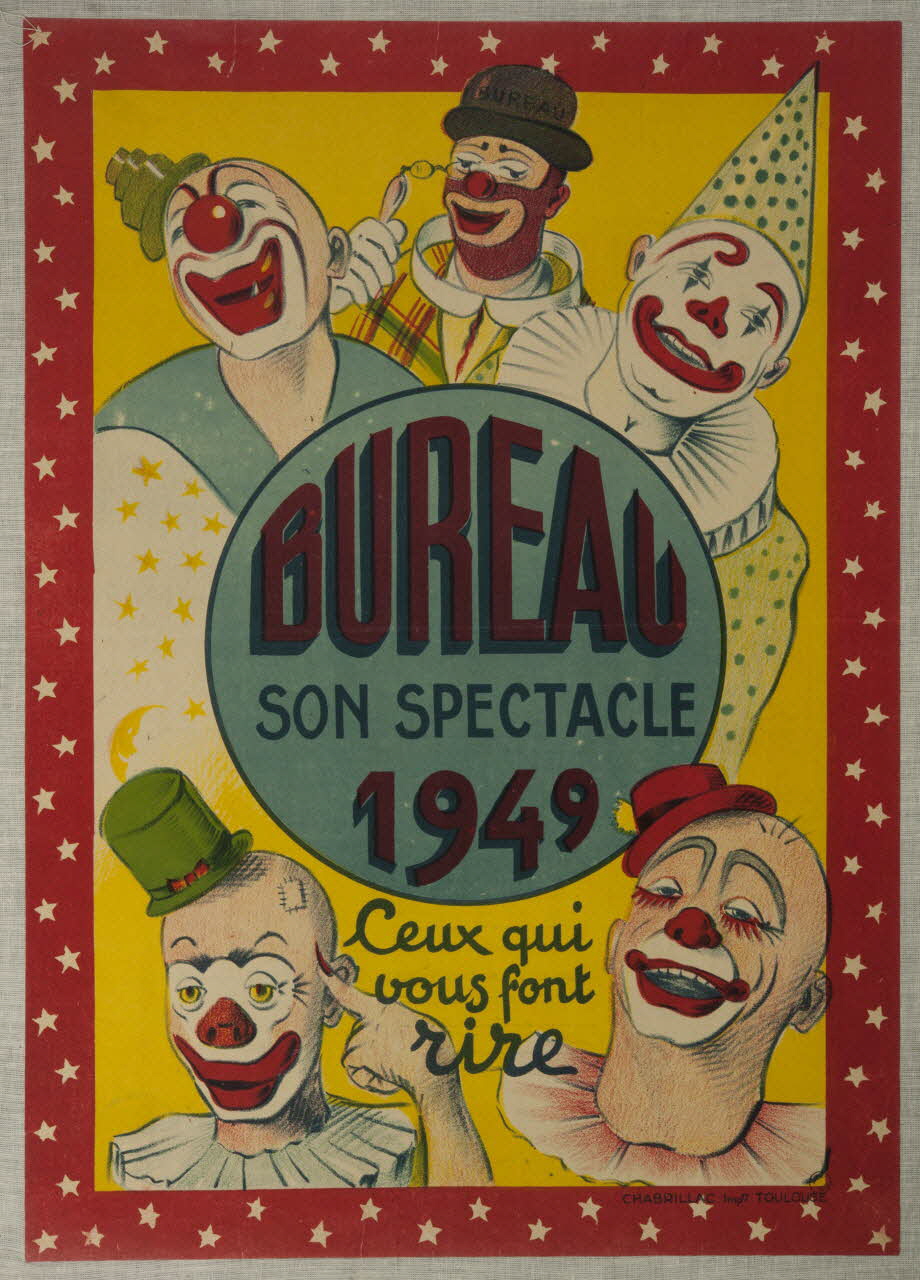 affiche BUREAU  SON SPECTACLE  1949 1955.46.149 Photo