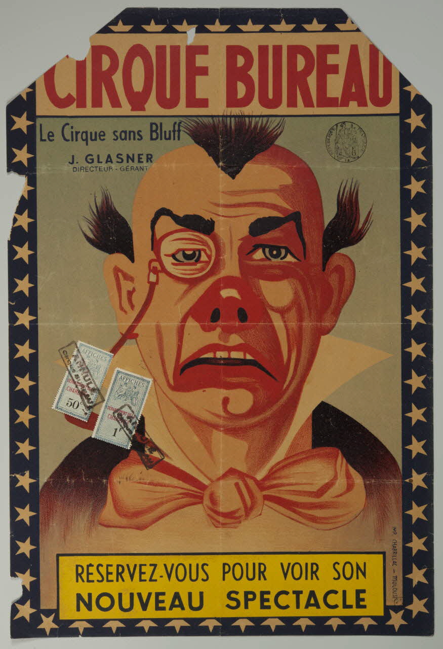 affiche CIRQUE BUREAU 1955.46.152 Photo