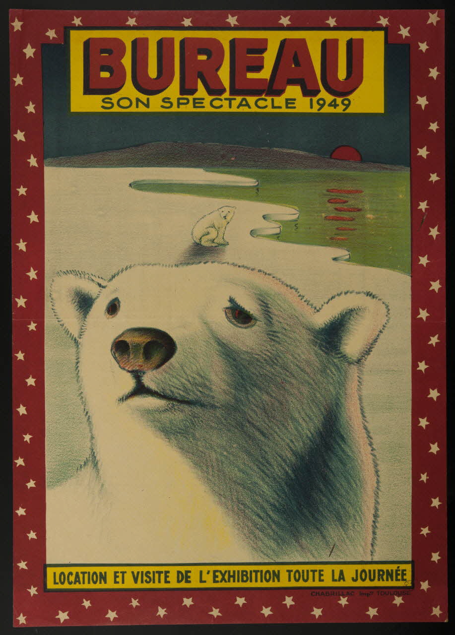 affiche BUREAU  SON SPECTACLE 1949 1955.46.158 Photo