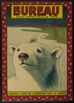 affiche BUREAU  SON SPECTACLE 1949 1955.46.158  Photo