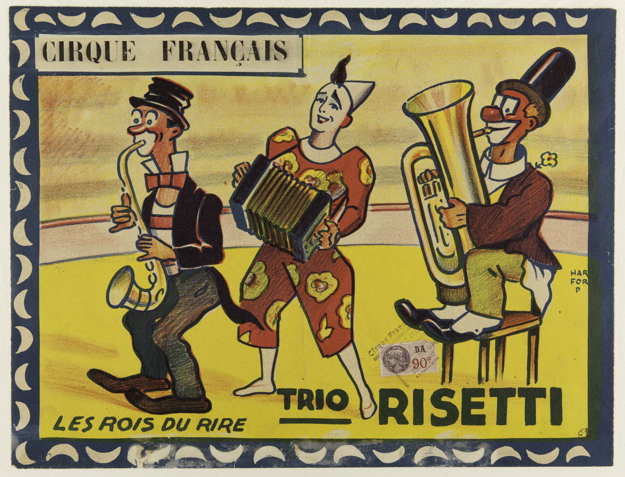 affiche CIRQUE FRANÇAIS 1955.46.175 Photo