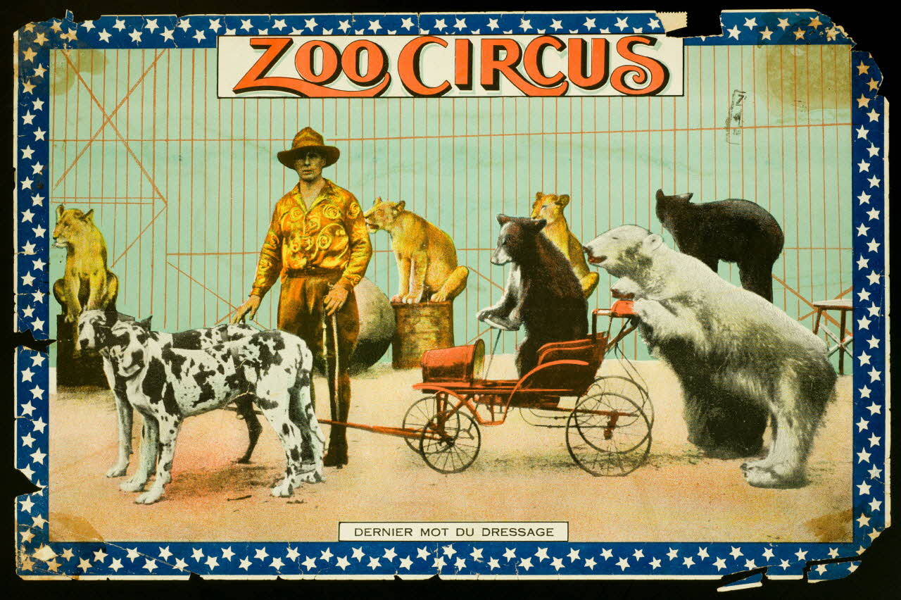 affiche ZOO CIRCUS 1955.46.185 Photo Mucem