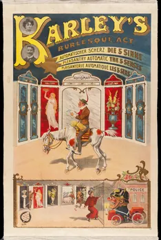 affiche KARLEY'S  BURLESQUE ACT 1955.46.41 Photo