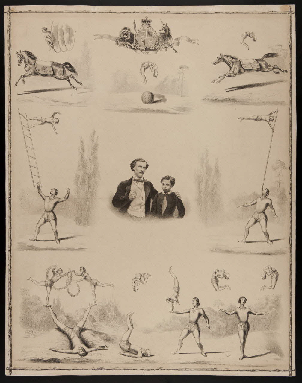 estampe Acrobates 1955.46.5 Photo