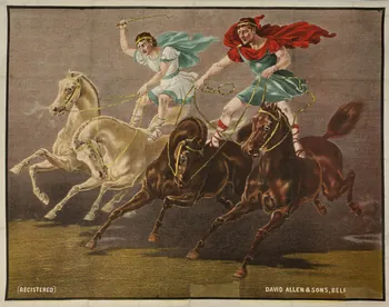 affiche Jeux romains, écuyers 1955.46.52 Photo