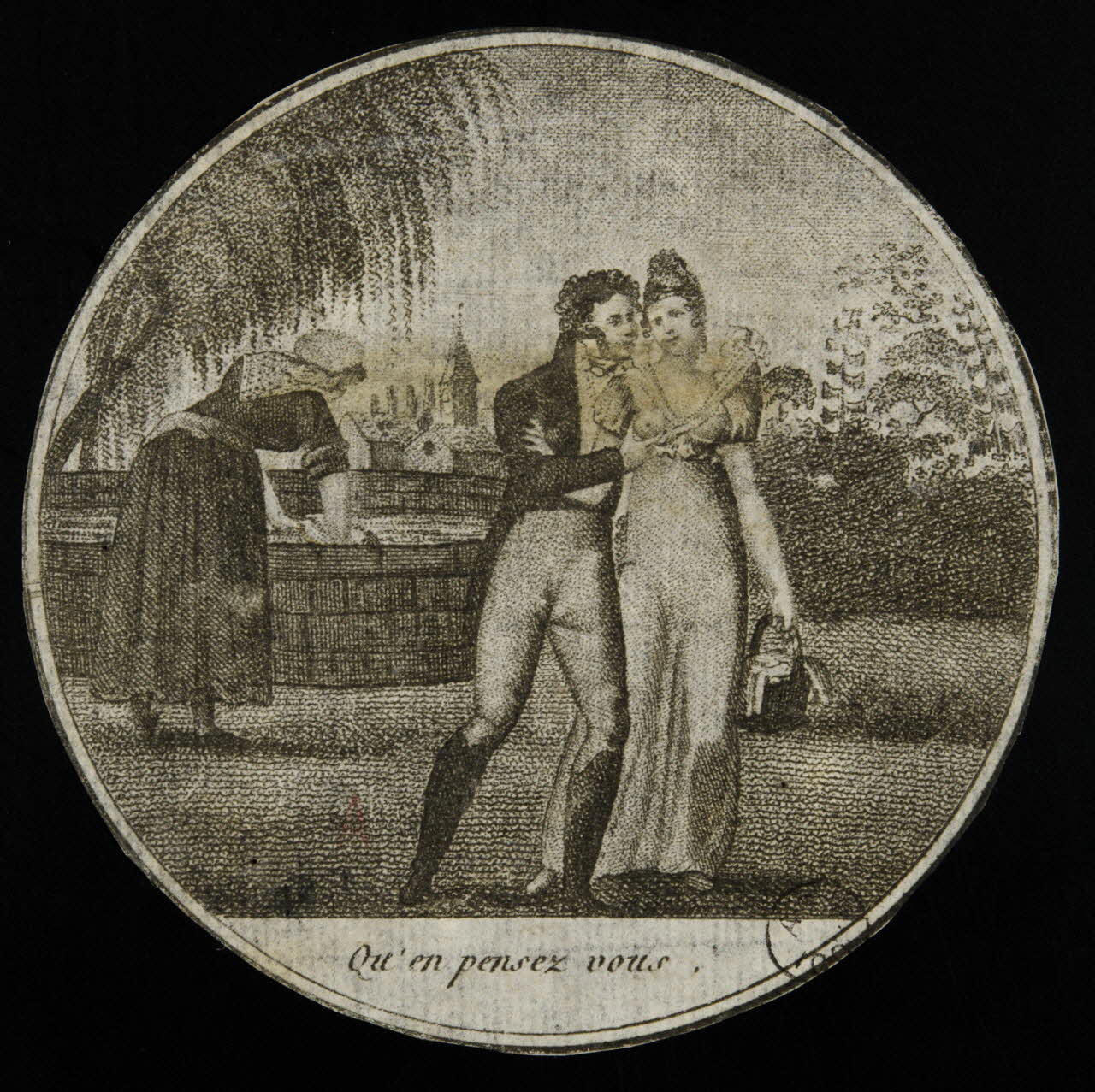 estampe Qu'en pensez vous. 1955.57.111 Photo